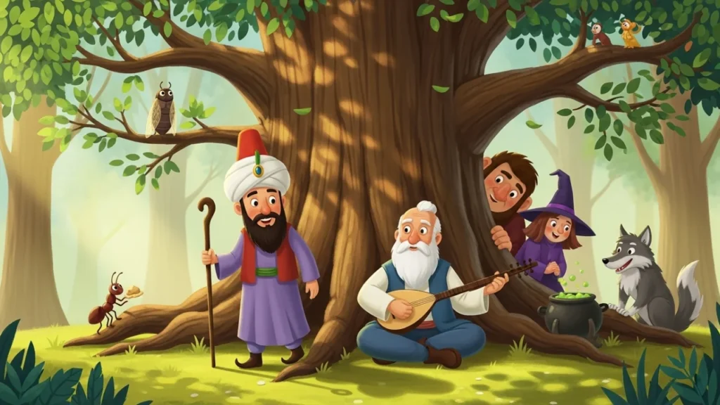 Ağustos Böceği İle Karınca ve Sıradışı Macera