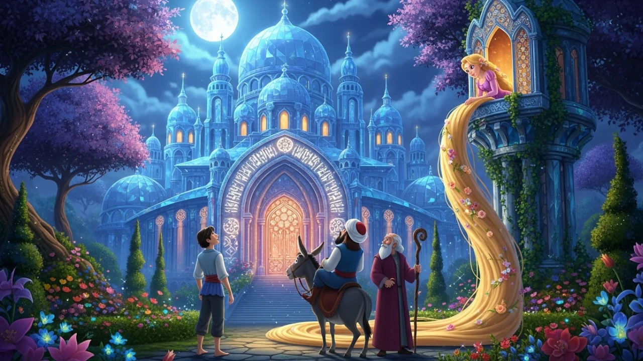 Rapunzel ve Billur Köşk’teki Sır