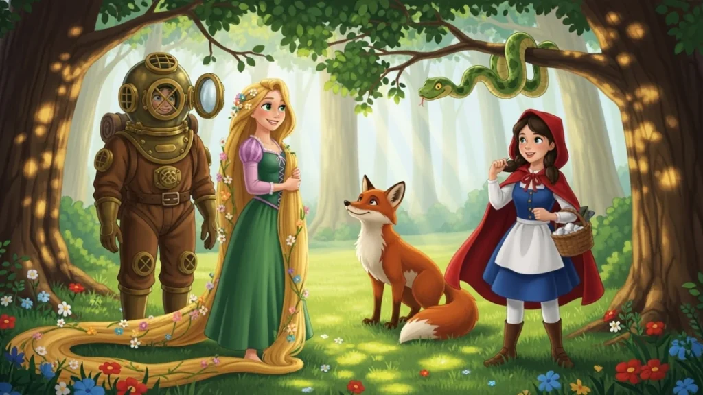 Rapunzel ve Ormanın Sırları