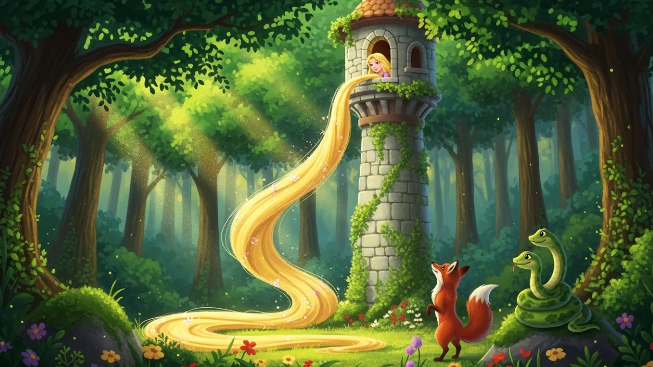Rapunzel ve Ormanın Sırları